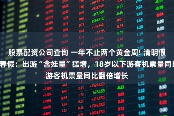 股票配资公司查询 一年不止两个黄金周! 清明假期“撞上”春假：出游“含娃量”猛增，18岁以下游客机票量同比翻倍增长